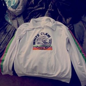 White Claw Zip Up